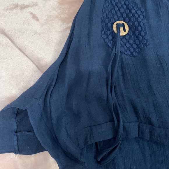 Papillon Dress Size Small Dark Blue - Picture 4 of 7